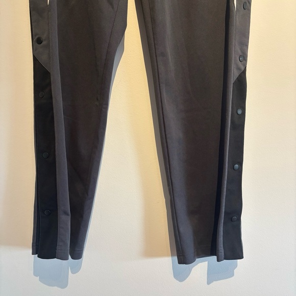 Y2k Vintage AND 1 Button Up Training Sweatpants Gray Black Large - Picture 7 of 15
